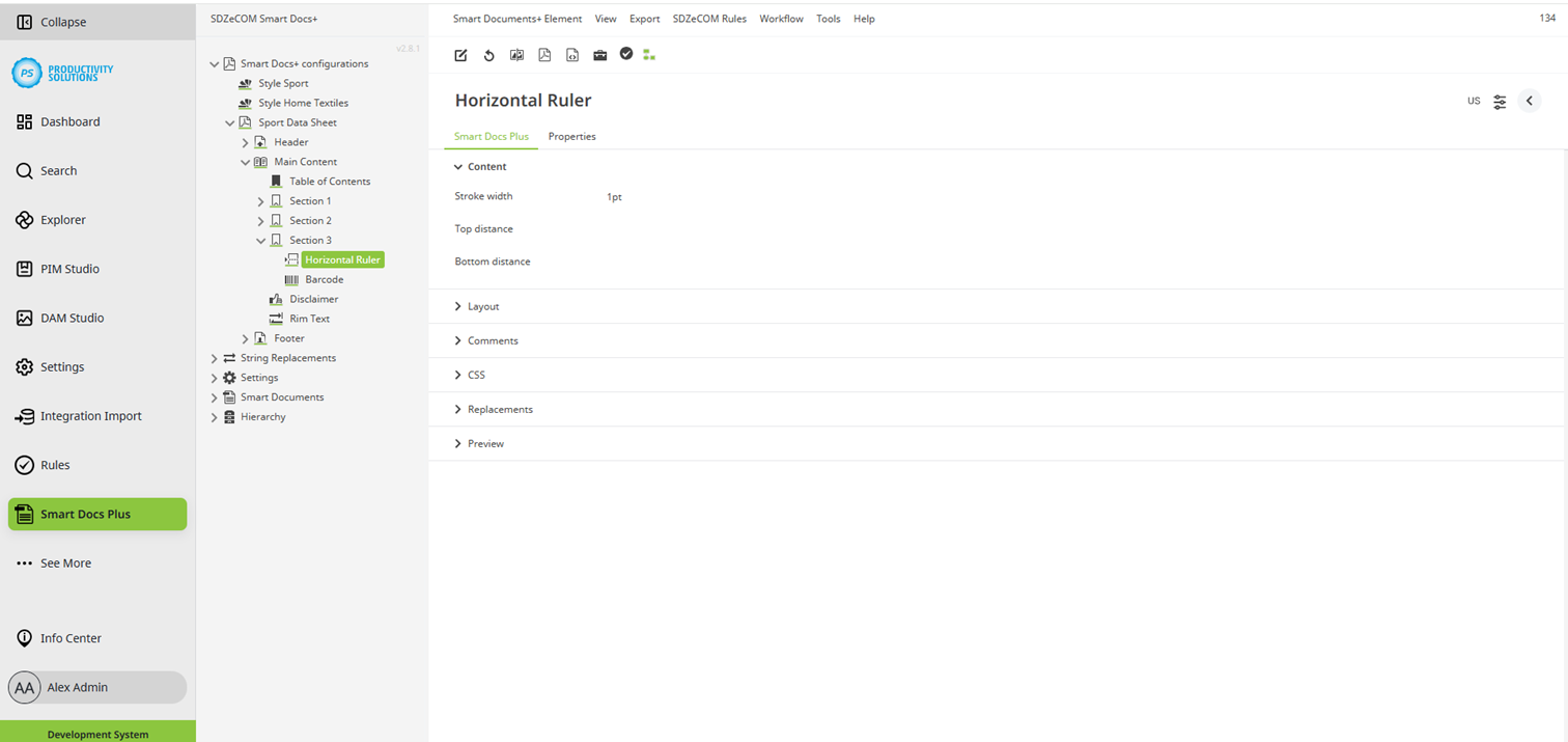 Screenshots_Smart_Docs_Plus_Konfigurationsmoeglichkeiten_Horizontaler_Trennstrich_EN.png