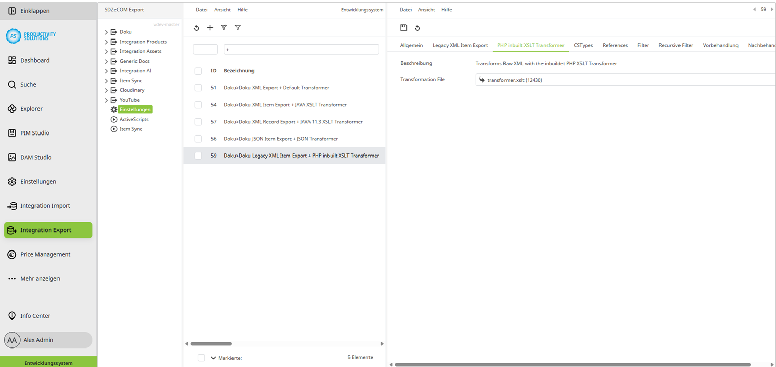 Screenshots_Integration_Exporte_Transformations-Plug-ins_PHP_XSLT_DE.PNG