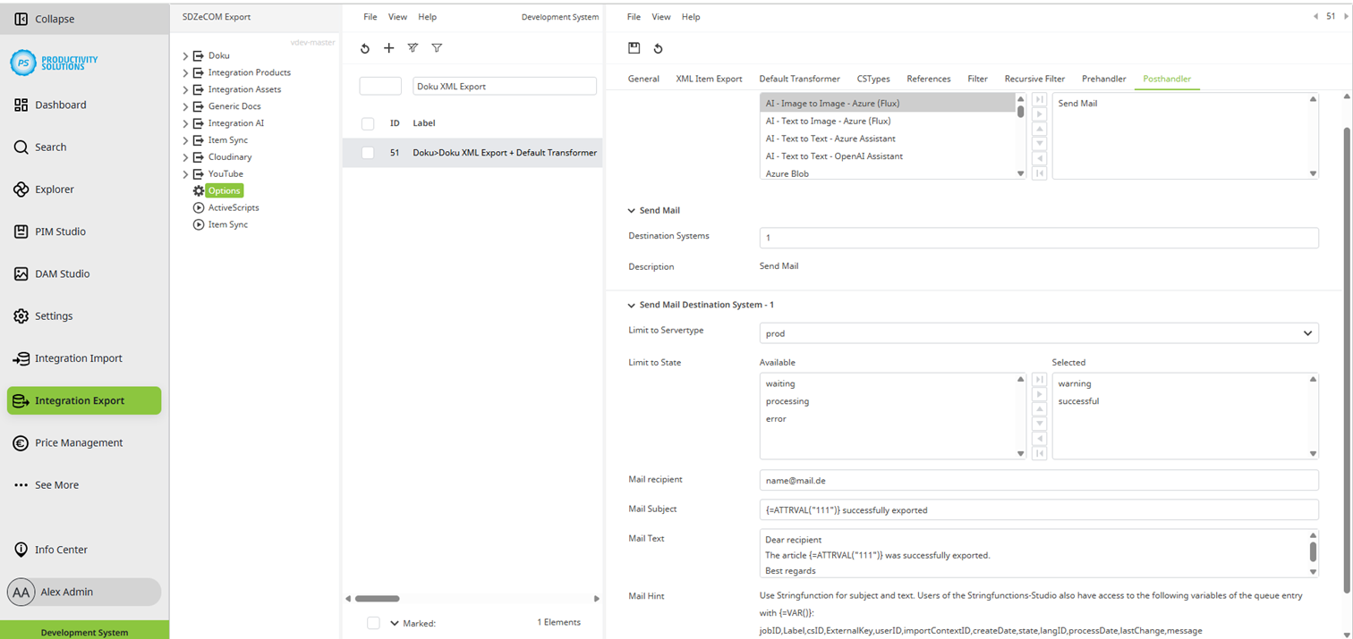Screenshots_Integration_Exporte_Posthandler_Send_Mail_EN.PNG
