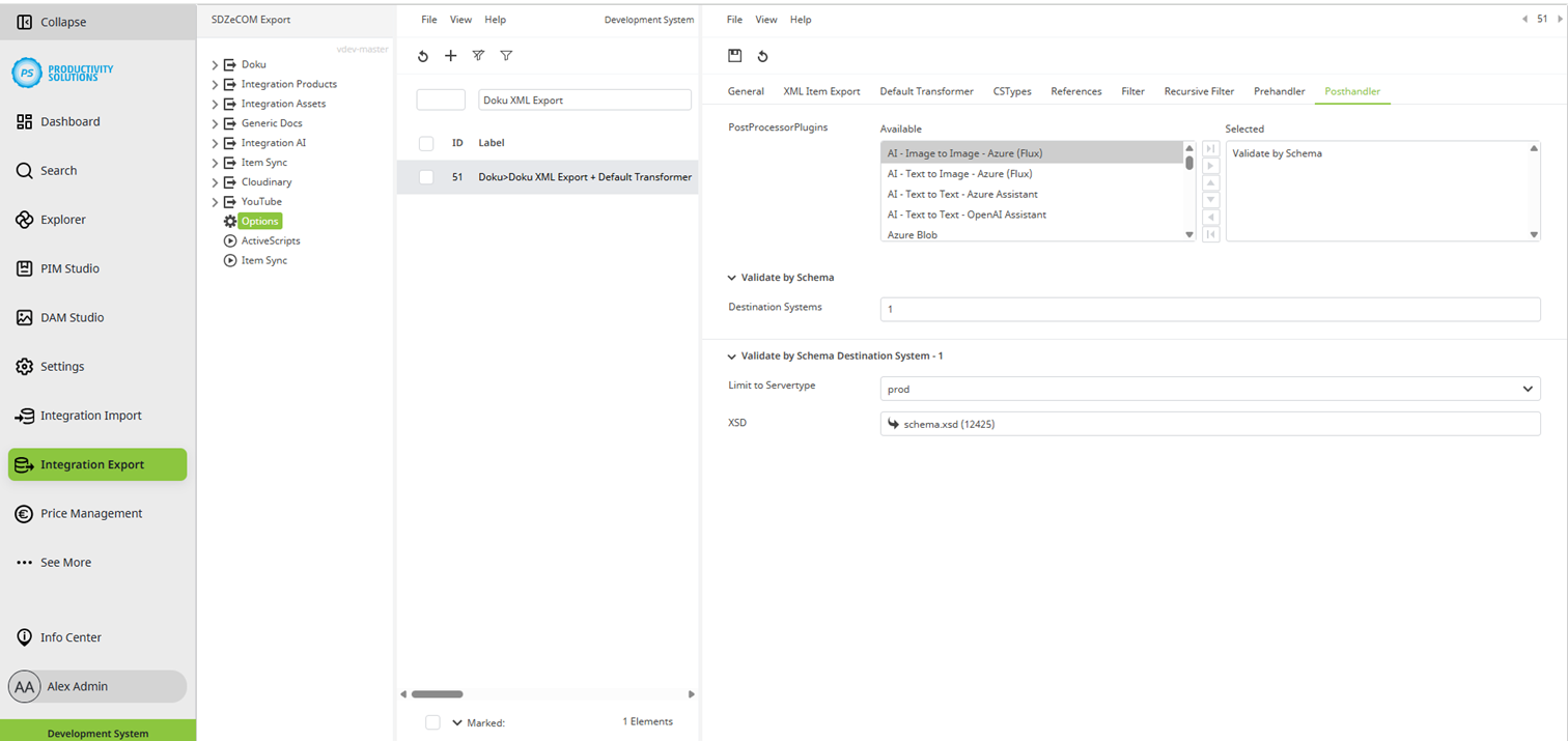 Screenshots_Integration_Exporte_Posthandler_Validate_by_Schema_EN.PNG