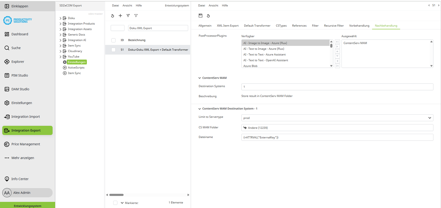 Screenshots_Integration_Exporte_Posthandler_Centric_PXM_DAM_DE.PNG