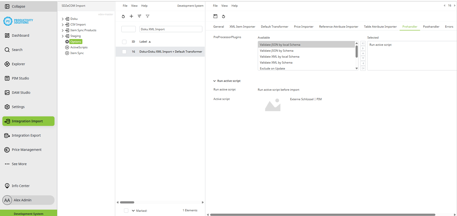 Screenshots_Integration_Importe_Prehandler_Run_active_script_EN.PNG
